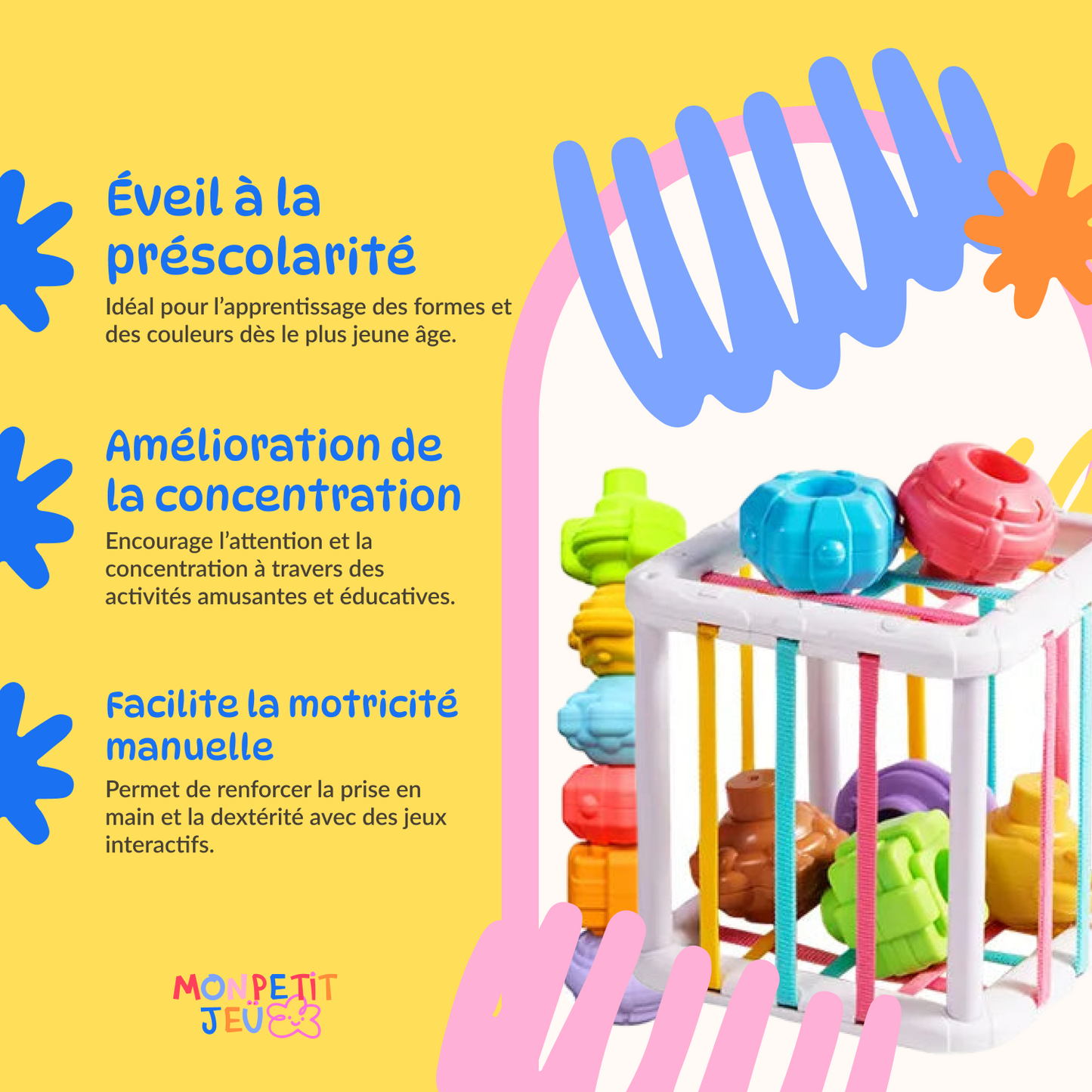 Jeu de tri Montessori (6-24 mois)