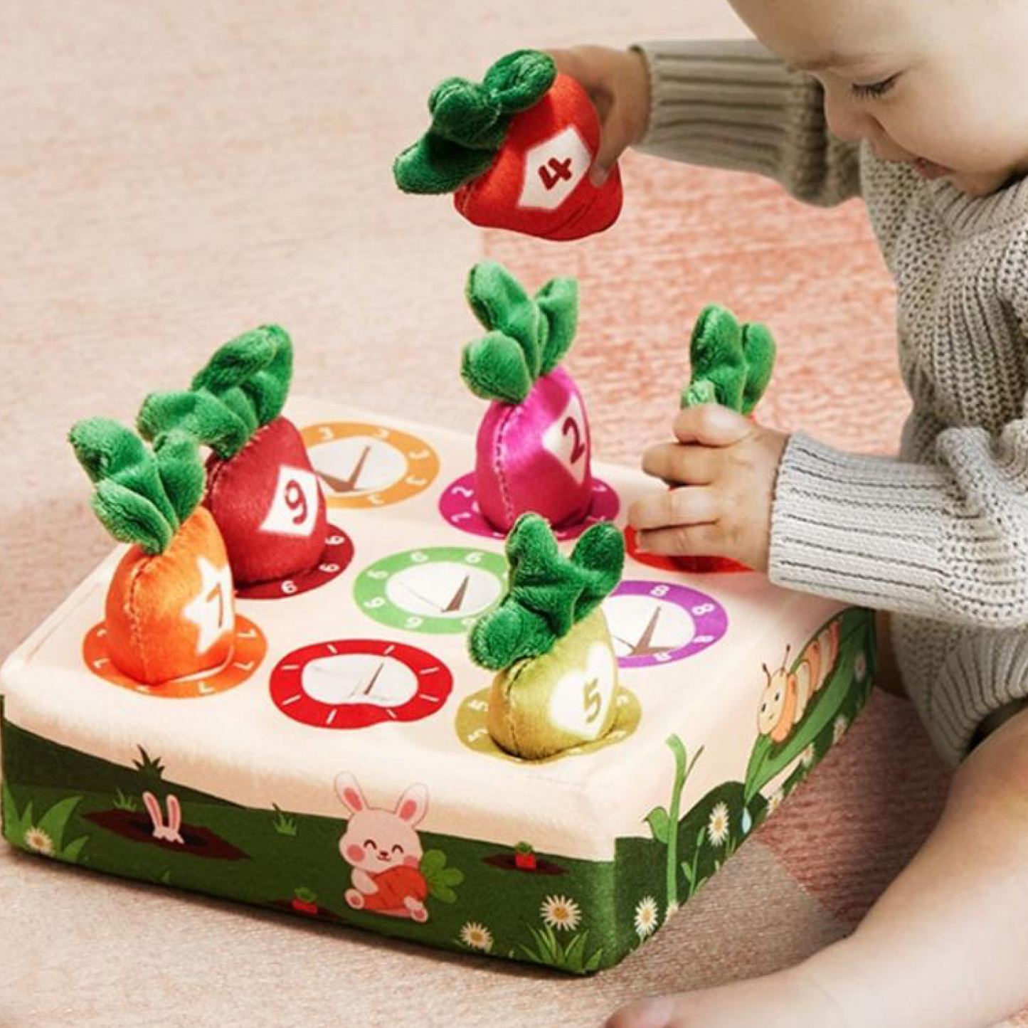 Jouet Montessori motricité Fine (+1 an)