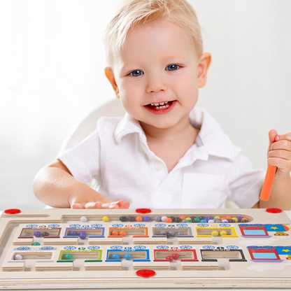 Jouet de labyrinthe magnétique (+2 ans)