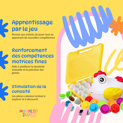 Jouet éducatif Montessori (6-36 mois)