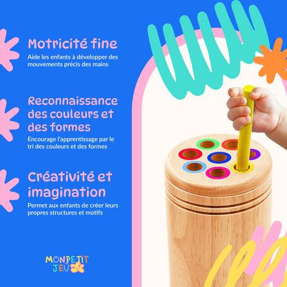 Jouets en Bois Montessori (3-6 ans)