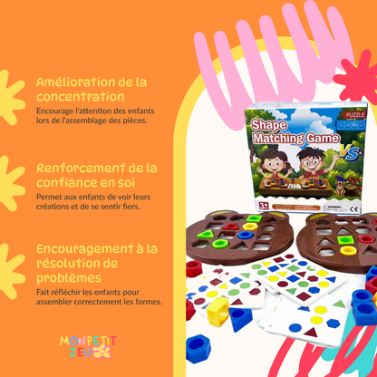 Puzzle de géométrie (3-6 ans)